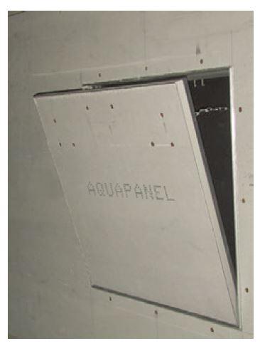 Trapa vizitare spatii umede interior exterior Knauf AQUAPANEL [1]